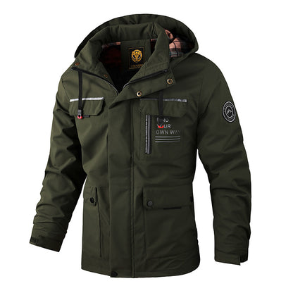 🔥【Mitad de precio otoño/invierno】Abrigo calientito para hombres modelo 2026, antiviento y impermeable