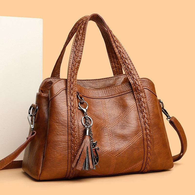 💝👜Új retró egyszerű hátizsák sok rekesszel és nagy kapacitással 2025-től.