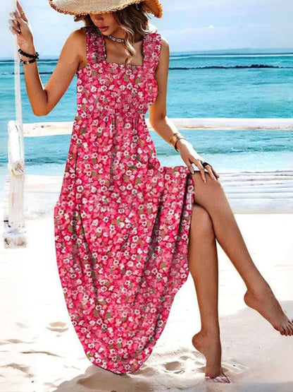 【S-3XL】🌈2025 Nova poletna obleka z naramnicami