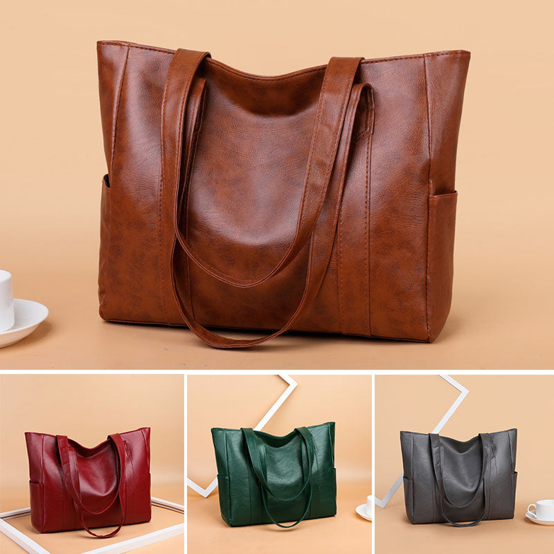 👜 Nuevo bolso de hombro de piel suave para mujer ✅