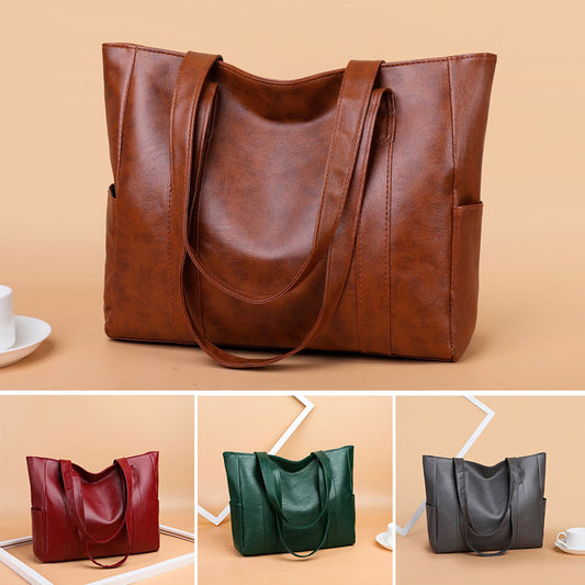 👜 Nuevo bolso de hombro de piel suave para mujer ✅