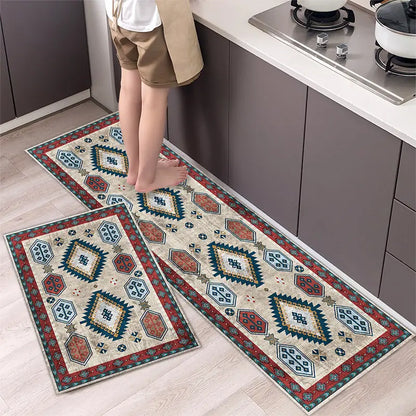 💓【40*60cm+40*120cm】Antypoślizgowy dywanik kuchenny, chłonny, długi dywanik kuchenny