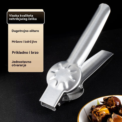 🌰[Kupite 1, dobijte 1 gratis] Kućna kopča za otvaranje kestena, lako se otvara jednim dodirom bez ozljeđivanja ruku!-4152106