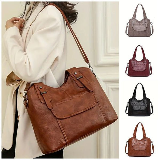 📢Limitowana oferta 46% zniżki 👜 Nowa skórzana torba na ramię, w stylu retro, uniwersalna i wygodna do noszenia